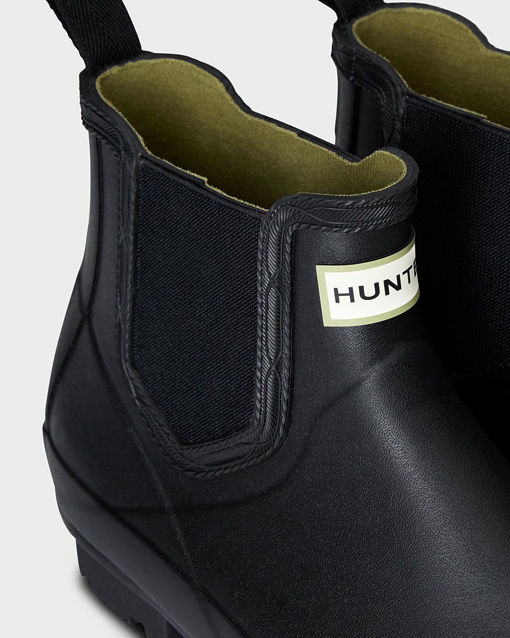 Hunter Hombre Norris Field - Botas Chelsea Negras - 340-LKEWGI